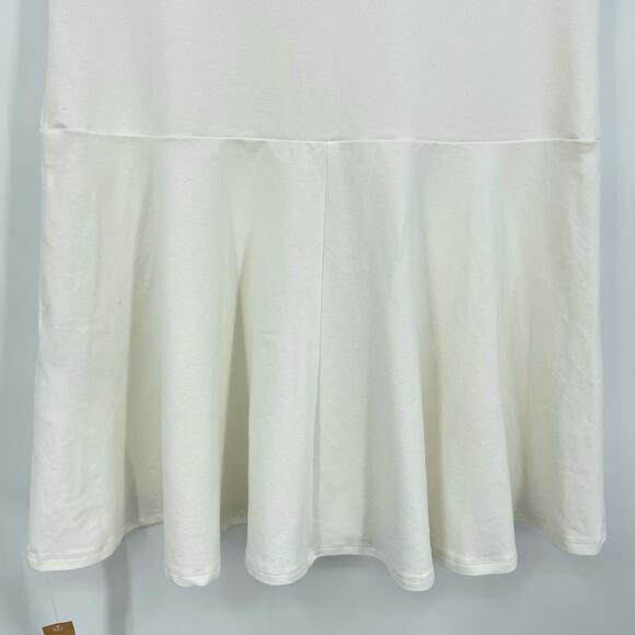 Reformation | NWT Mayve Knit Dress Fior Di Latte White A-line Mini Dress XL - Picture 13 of 16
